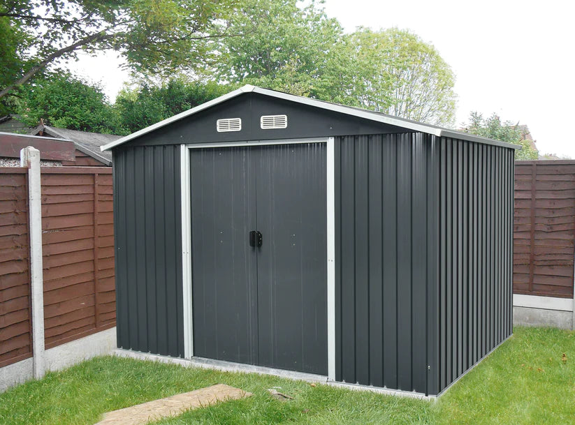 APEX GARDEN STEEL SHED - Large