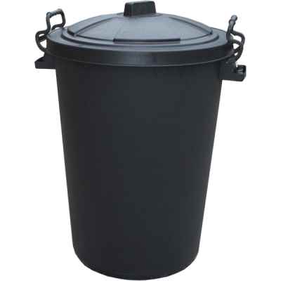 Plastic Dustbin Clip Lid 80L