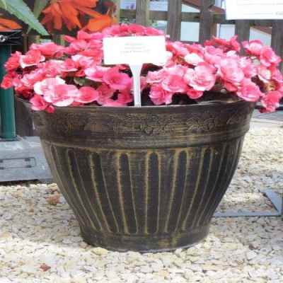 Floral Fluted 20" Planter