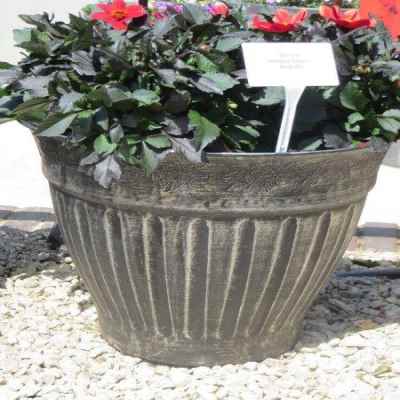 Floral Fluted 20'' Planter