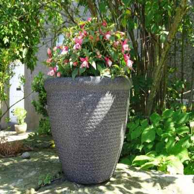 Cromarty Planter Dark Stone 36cm